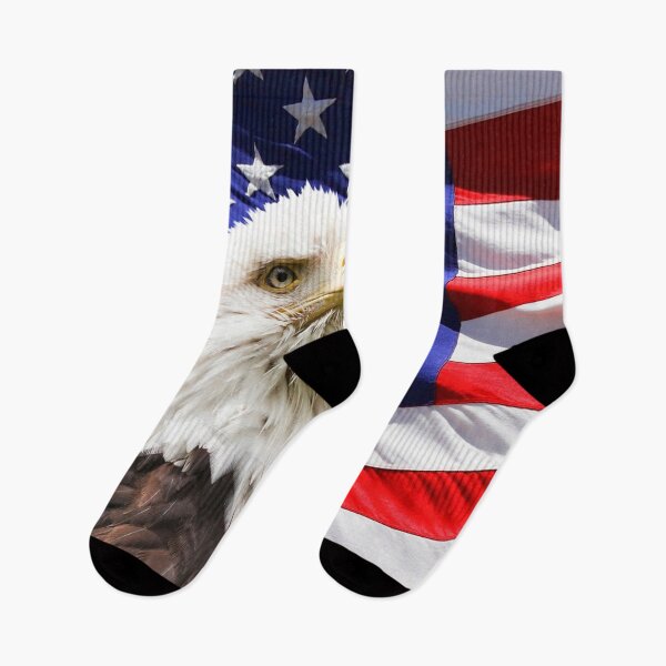 Item preview, American Bald Eagle Flag designed and sold by tpixx.