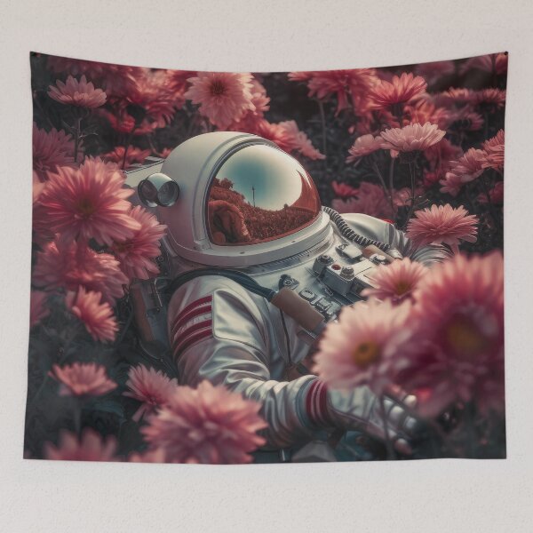 Item preview, Astronaut Surfing the Nebula designed and sold by SeedDesign.