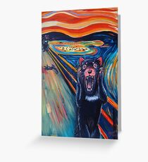 The Scream Greeting Card