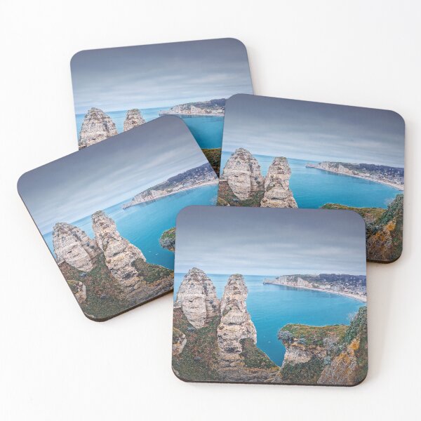 Item preview, Beautiful Etretat panoramic view designed and sold by psychoshadow.