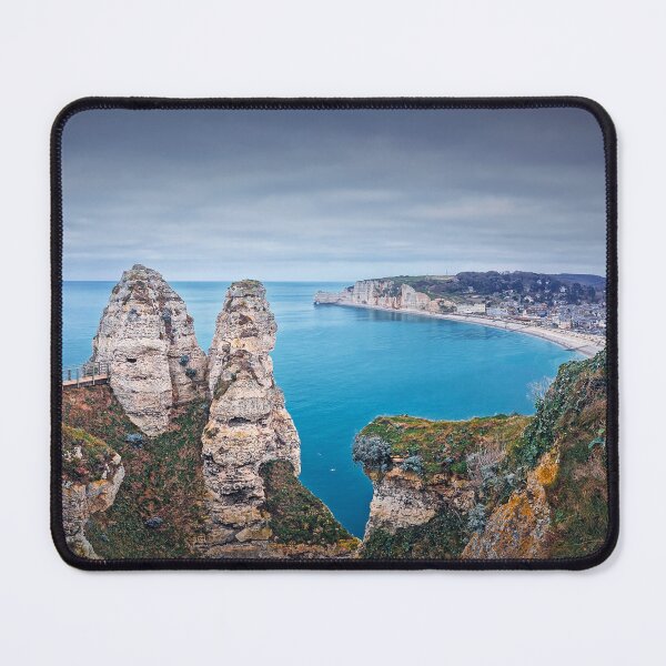 Item preview, Beautiful Etretat panoramic view designed and sold by psychoshadow.