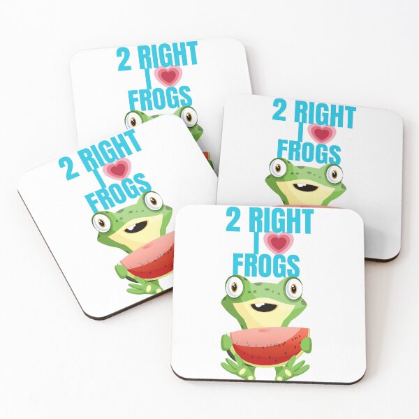 Item preview,  2 RIGHT I LOVE FROGS designed and sold by Kezmich Works.