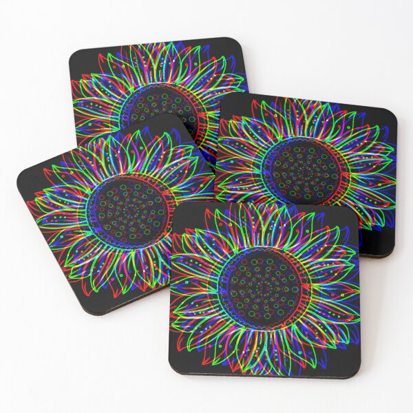 Item preview, Psychedelic Sunflower designed and sold by RedArtG09.