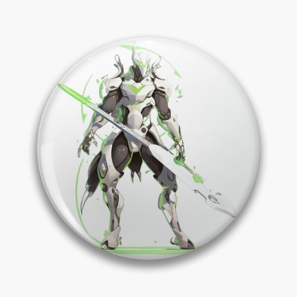 Item preview, Futuristic Shimada Warrior: Vector Art Illustration of a Shimada Ninja Warrior designed and sold by RobotBadGuy0.