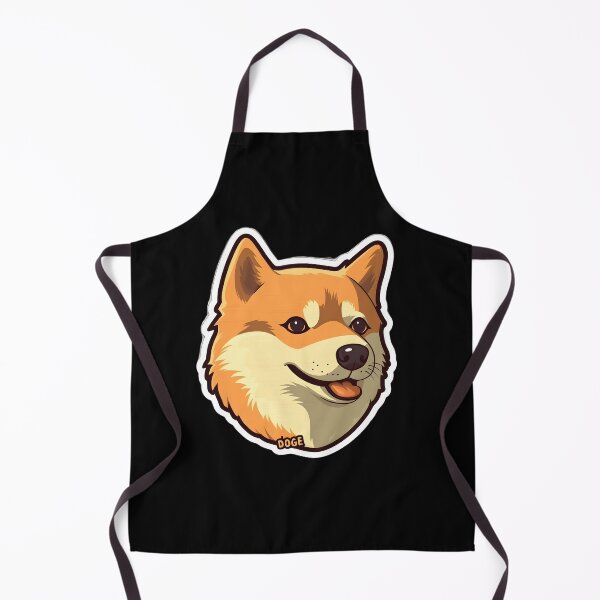 Aperçu de l'œuvre Autocollant d'art vectoriel Doge créée et vendue par paulstamp.