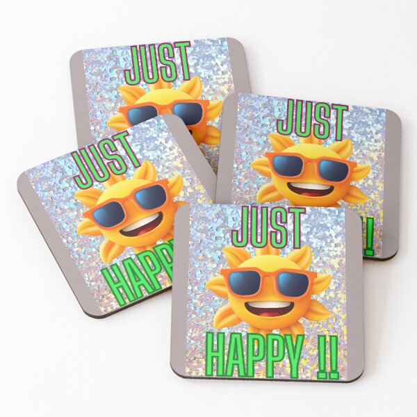 Item preview, Just Happy!! designed and sold by SunMoonBeyond.