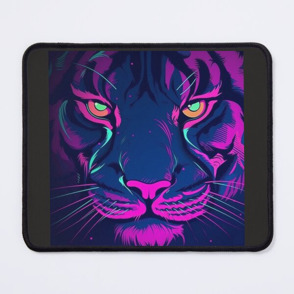 Item preview, Cyber Tiger Head designed and sold by ArtisShops.