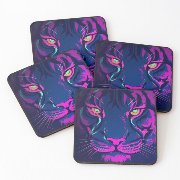 Item preview, Cyber Tiger Head designed and sold by ArtisShops.