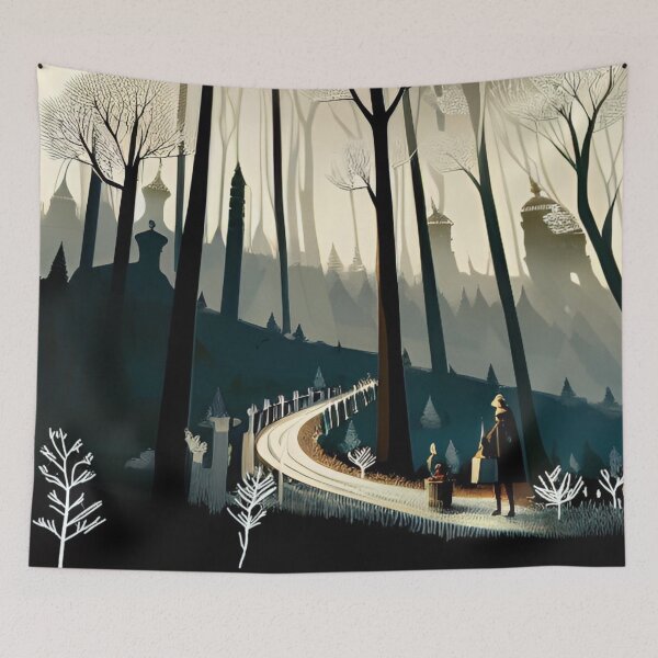 Item preview, Walking Home Through the Forest  designed and sold by Diana Sénèque.