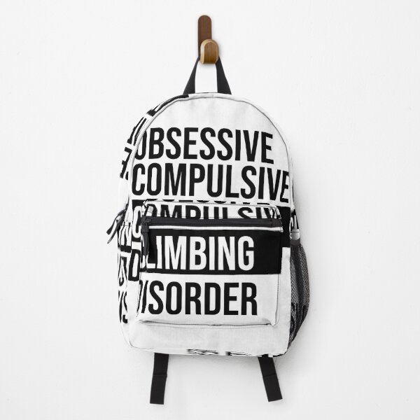 Item preview, Rock Climbing Enthusiast OCD Style designed and sold by Squibfireworks.