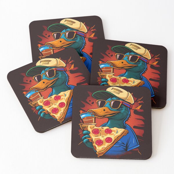 Item preview, Pizza Duck designed and sold by FlameOwlDesign.