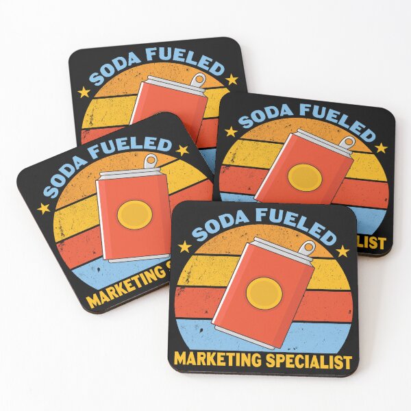 Item preview, Soda fueled marketing specialist, funny marketing specialist job ,marketing specialist humor, marketing specialist joke,meme, designed and sold by SGS-.