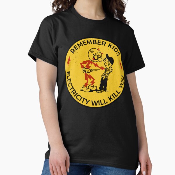 Item preview, Yellow Reddy Kilowatt, electricity will kill you designed and sold by Shawnulpepper.