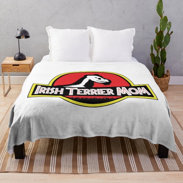 Item preview, (For Bright Background) Jurassic Irish Terrier Mom designed and sold by More Cute Dogs.
