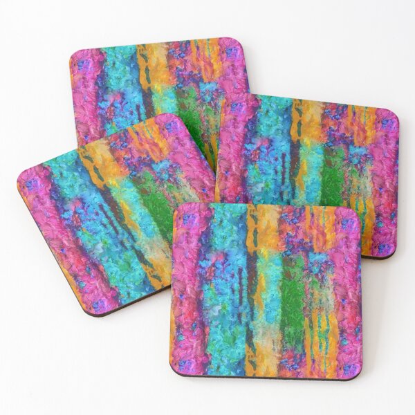 Item preview, Rough multi colored paint strokes designed and sold by AnnArtshock.