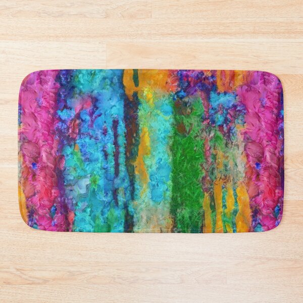 Item preview, Rough multi colored paint strokes designed and sold by AnnArtshock.