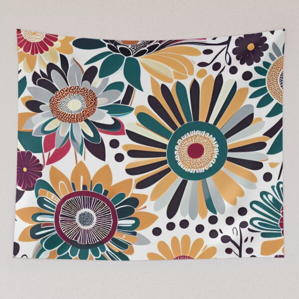 Item preview, Earthy Zen Colored Daisies designed and sold by Diana Sénèque.
