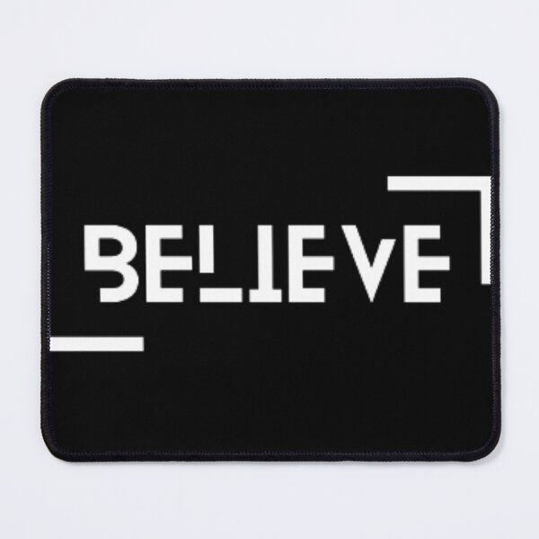 Item preview, Believe text in white colour designed and sold by H1gh5.