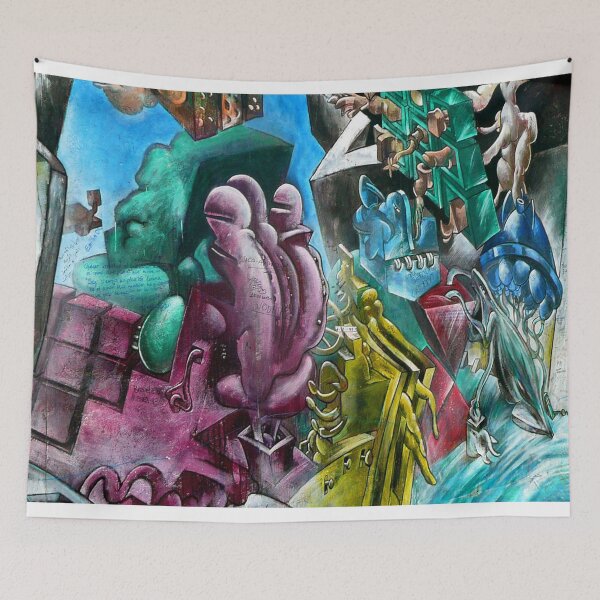 Item preview, Berlin Wall Graffiti Artwork Street Art Germany designed and sold by AndyEvansPhotos.