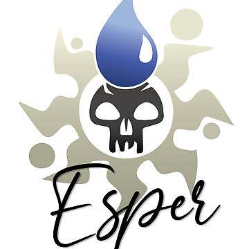 Artwork thumbnail, A Simple MTG Design - Esper by poeticdustbin