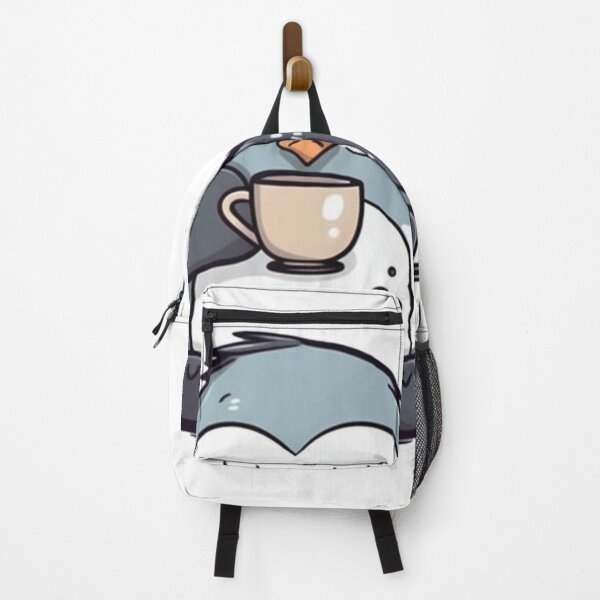 Item preview, Cute Penguin Drinking Coffee Sticker for Animal and Coffee Lovers designed and sold by Dream-Palette.