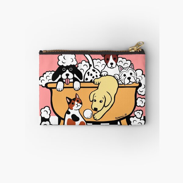 Item preview, Happy Bath Time Yellow Labrador and Friends designed and sold by HappyLabradors.
