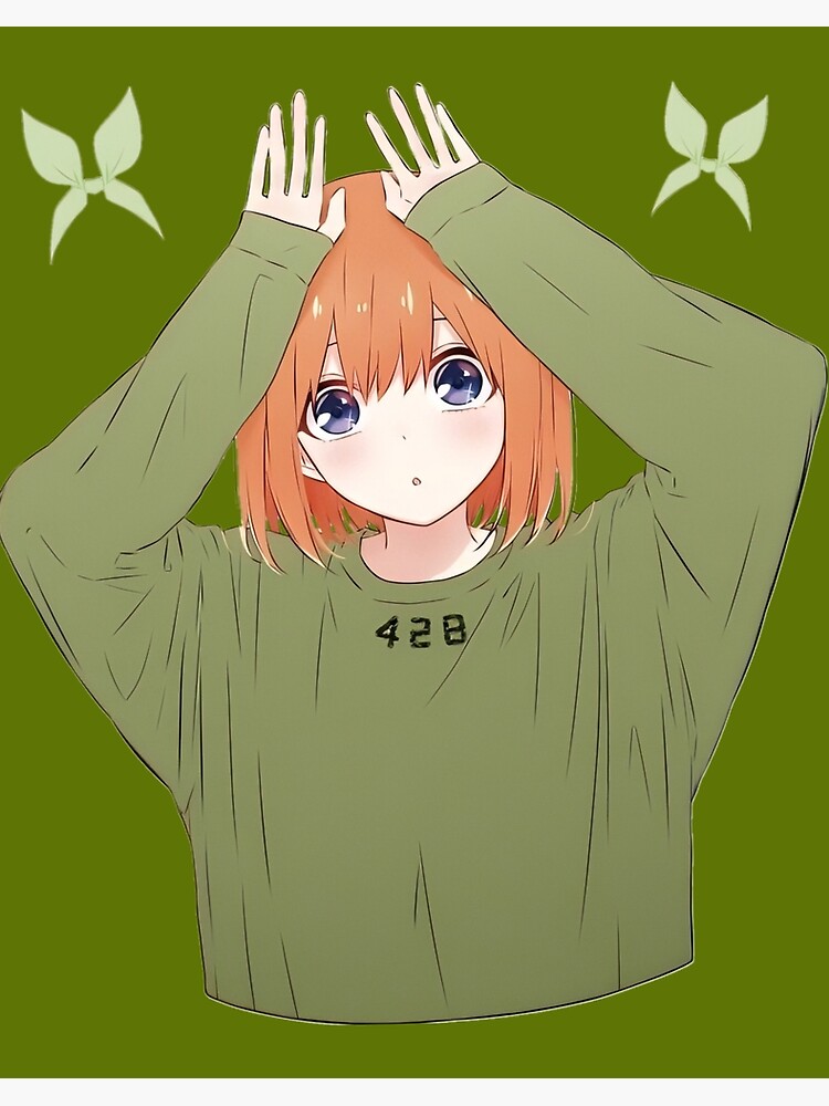 Itsuki nakano - 5 Toubun No Hanayome Art Board Print for Sale by ShopEma