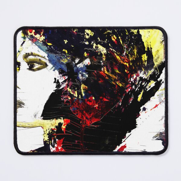 Item preview, Woman face, mixed media, Ignite your ears designed and sold by Daniela Tamayo Ray.