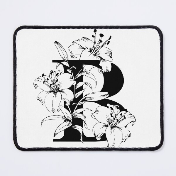 Item preview, letterB lily flower designed and sold by marasart11.