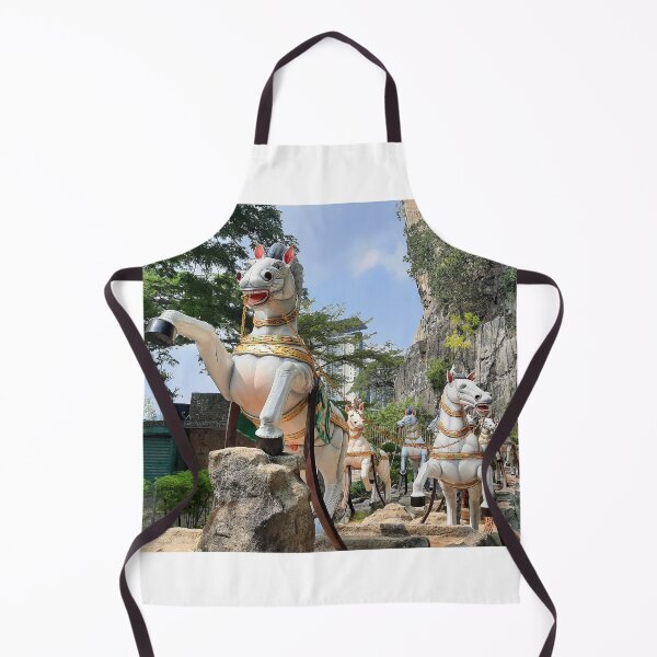 Item preview, Hindu statue on horse carriage at Ramayana Cave designed and sold by kall3bu.