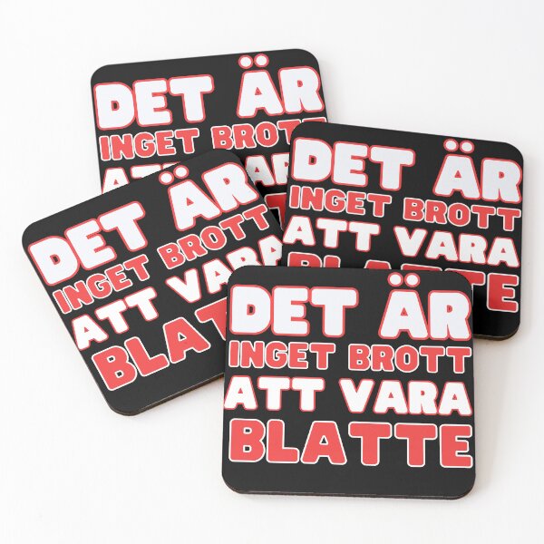 Item preview, DEt är inget brott ava vara blatte redwhite2 designed and sold by joanaoberg.