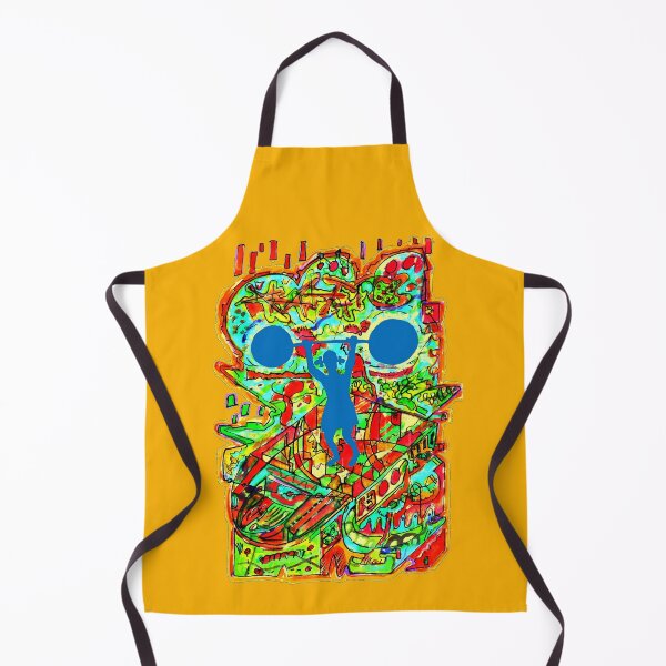 Item preview, Nathalie Fractale: surf the world - colorful psychedelic style designed and sold by Jean CLEMENSON.