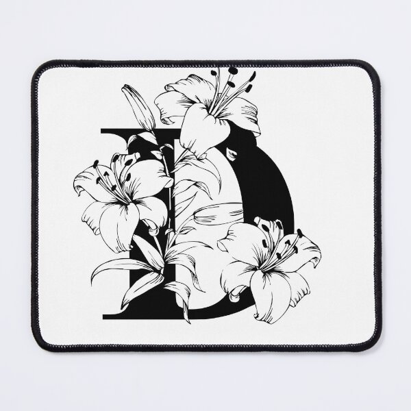 Item preview, letterD lily flower designed and sold by marasart11.