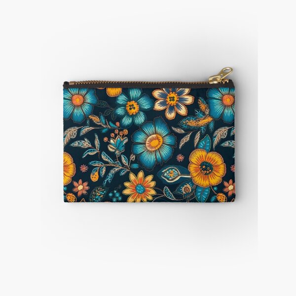 Item preview, Cute Retro Floral Embroidery designed and sold by SecretDicer.