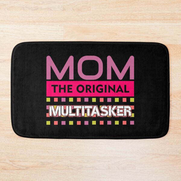 Item preview, Mom the original multitasker - t shirt design - Sticker designed and sold by bluehatgraphics.