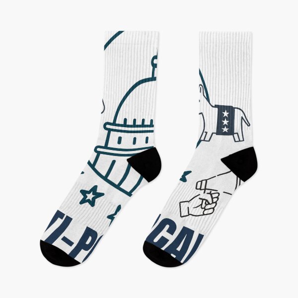 Item preview, Anti Political designed and sold by Quirky Dez.