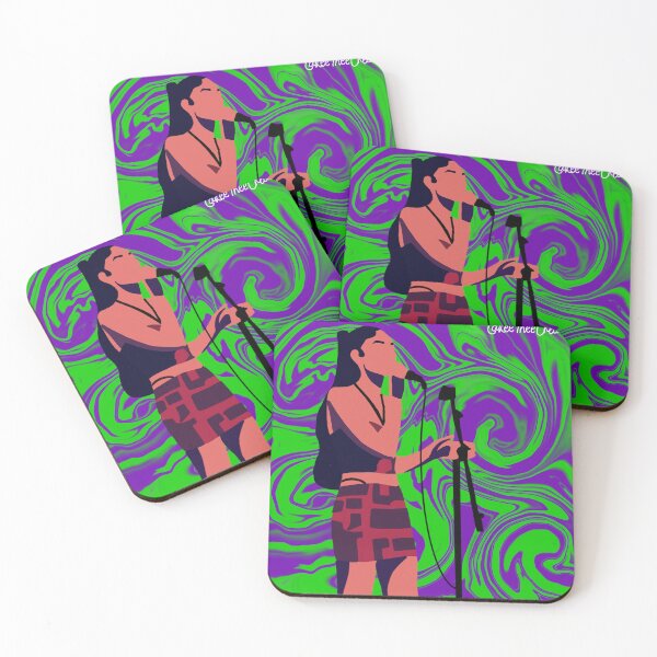 Item preview, Artist in flow state - purple and green  designed and sold by Leetheecreator.