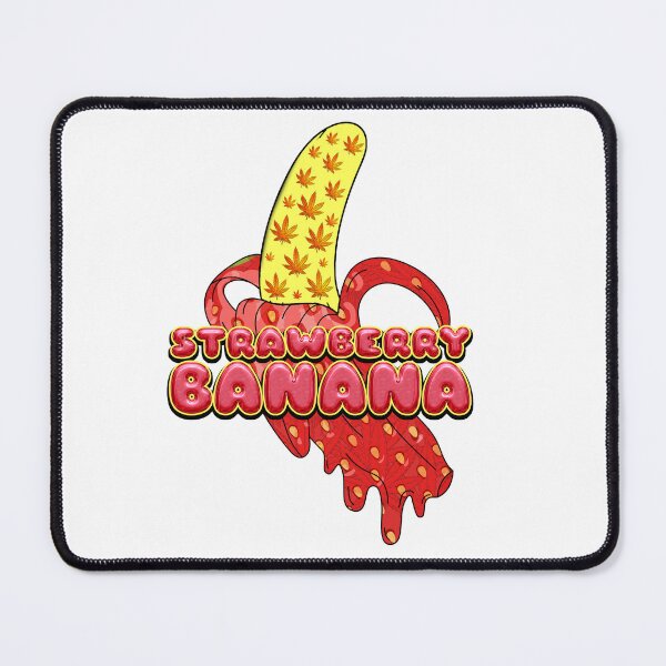 Item preview, Weed Strain Strawberry Banana Original Cannabis Strain Label designed and sold by DabGraphic.