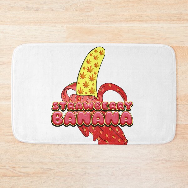 Item preview, Weed Strain Strawberry Banana Original Cannabis Strain Label designed and sold by DabGraphic.