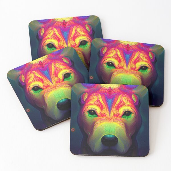 Item preview, Rainbow dogg multicolor designed and sold by memonto.