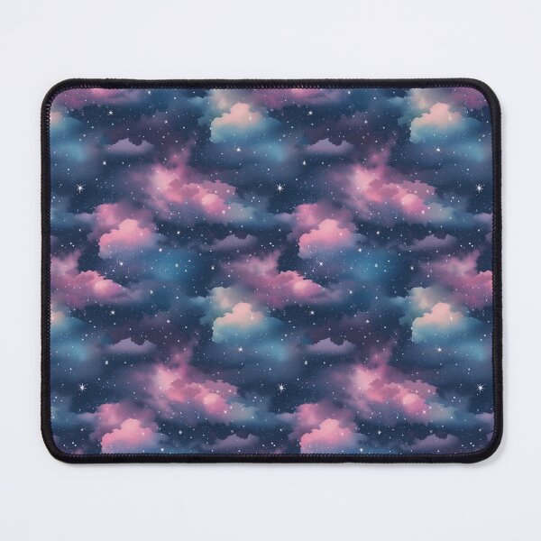 Item preview, Pastel Watercolor Space Pattern with Stars designed and sold by KitsoBerry.