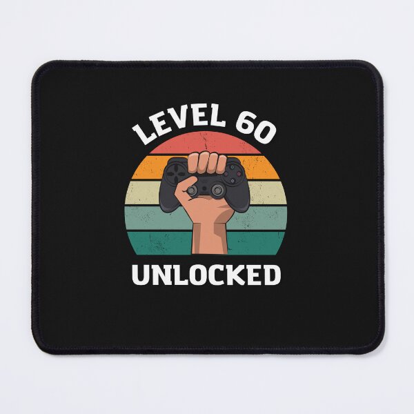 Item preview, Birthday gift t-shirt for an 60-year-old, Gamer, Level 60 Unlocked designed and sold by SooNS-Studio.