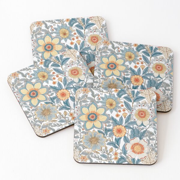 Item preview, Cute Vintage Floral Embroidery designed and sold by SecretDicer.