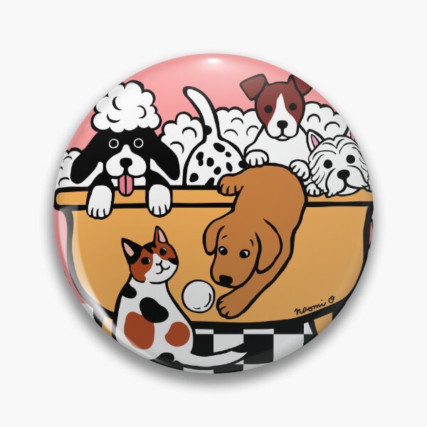 Artikelvorschau, Glückliche Badezeit Fox Red Labrador und Freunde entworfen und verkauft von HappyLabradors.