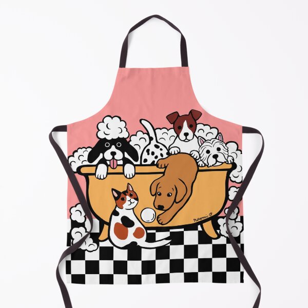 Item preview, Happy Bath Time Fox Red Labrador and Friends designed and sold by HappyLabradors.