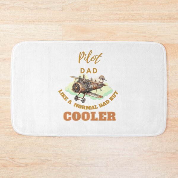 Item preview, pilot dad like a normal dad but cooler designed and sold by Teescount.
