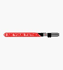 Vader's Lightsaber Photographic Print