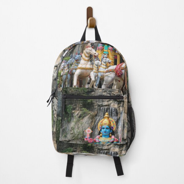 Item preview, Hindu God with horse carriage at Ramayana Cave designed and sold by kall3bu.