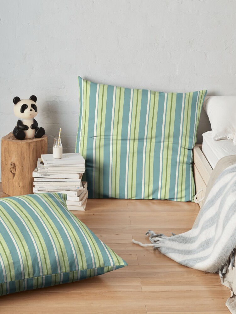Alternate view of Ginkgo Stripe Floor Pillow