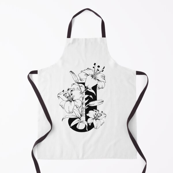 Item preview, letterJ lily flower designed and sold by marasart11.